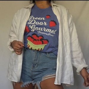 Small strawberry tshirt.